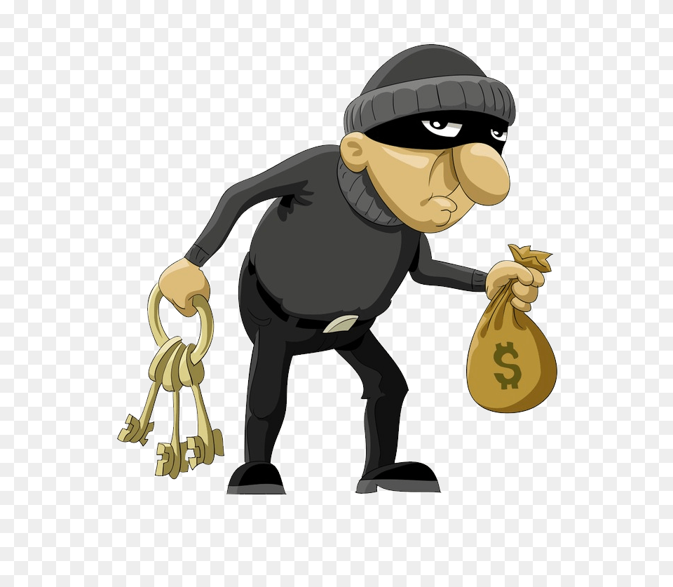Thief, Face, Head, Person, Cleaning Free Transparent Png