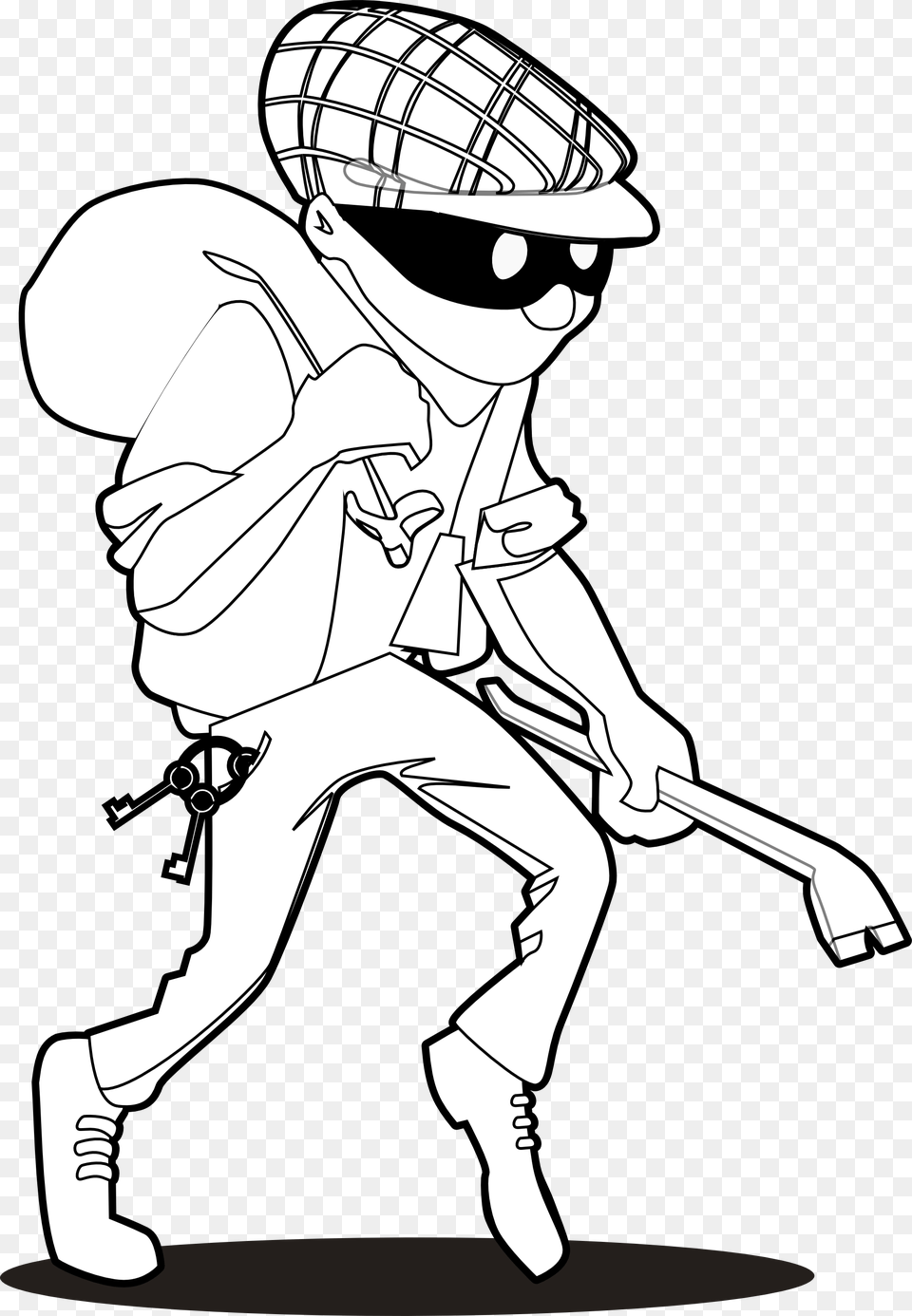 Thief, People, Person, Art, Drawing Free Transparent Png