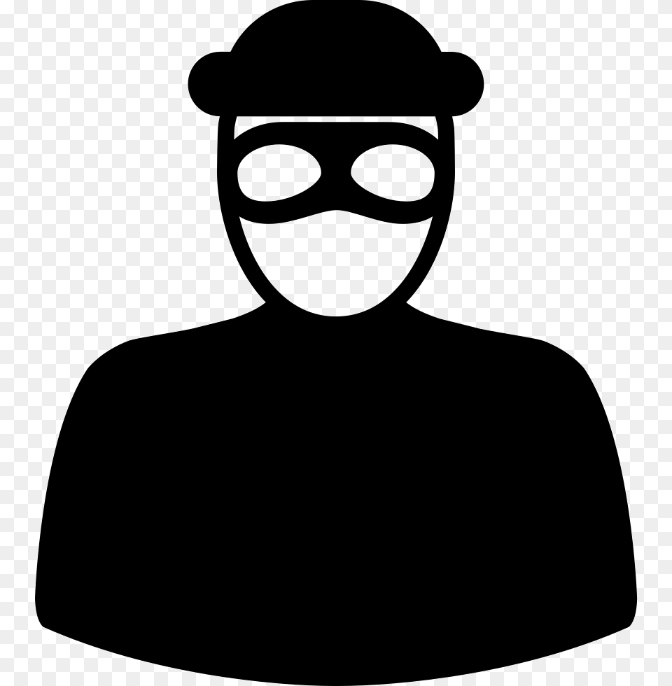 Thief, Stencil, Adult, Male, Man Png