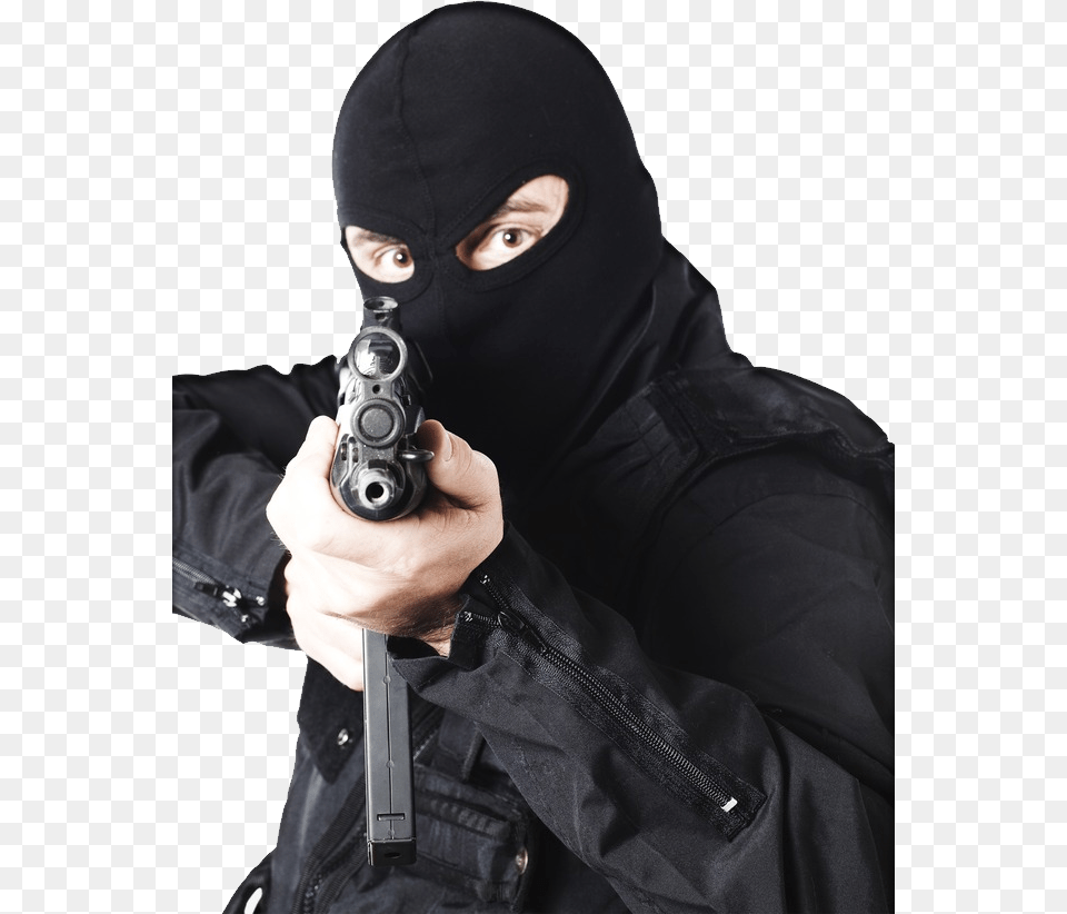 Thief, Gun, Weapon, Handgun, Firearm Free Transparent Png