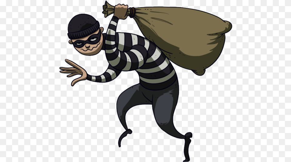 Thief Robber, Face, Head, Person, Baby Free Transparent Png