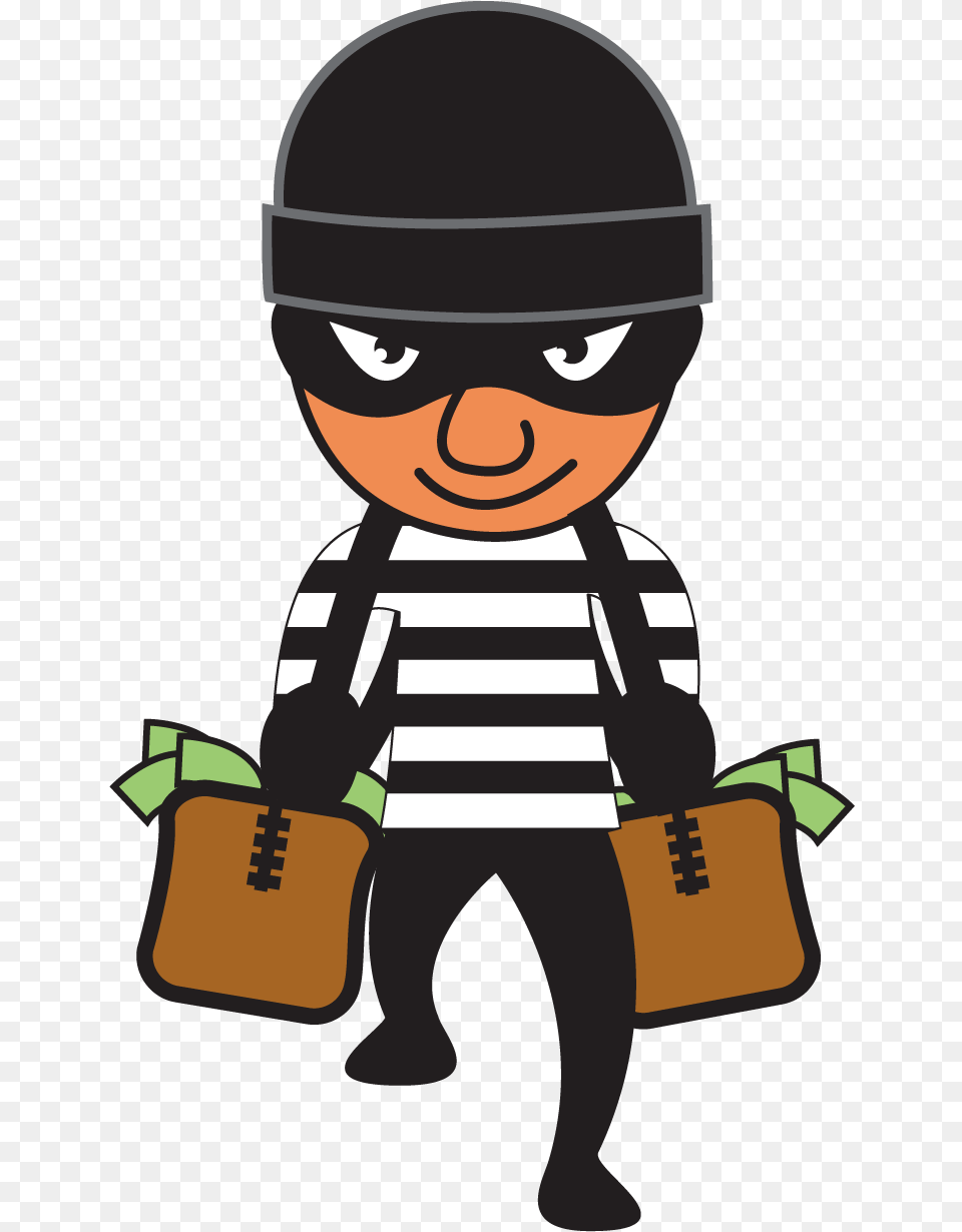 Thief Robber Robber Clipart, Accessories, Bag, Handbag, Baby Free Transparent Png