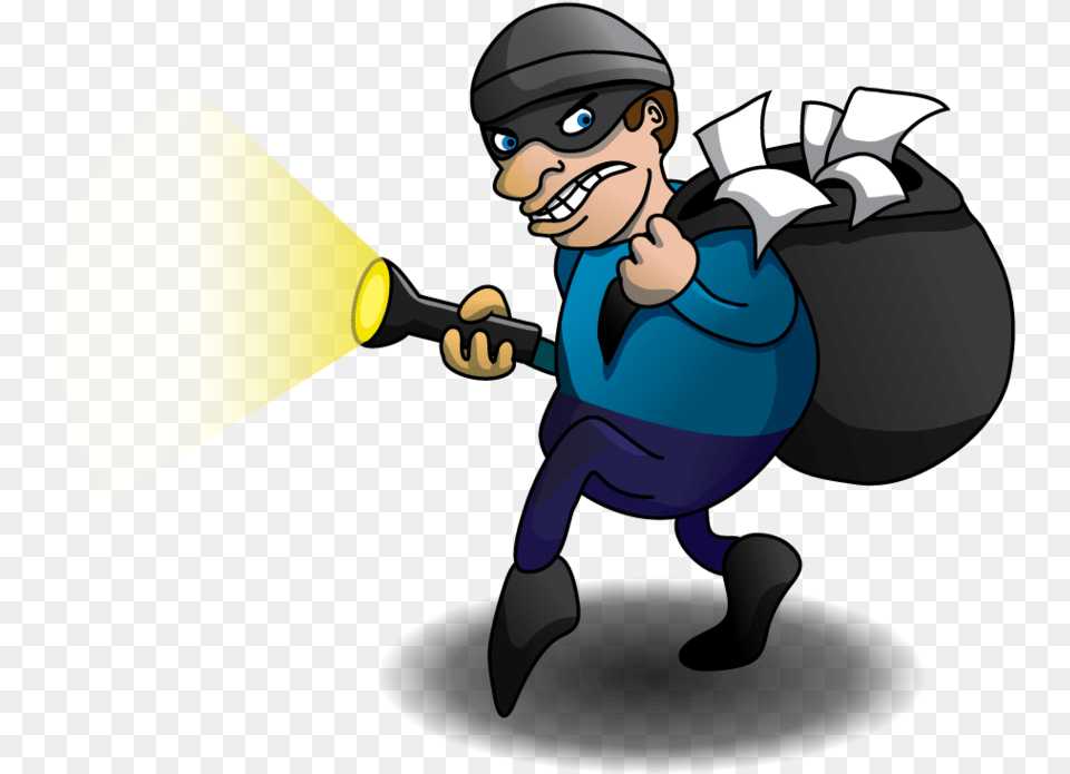 Thief Robber Robbery, Cleaning, Person, People, Baby Free Png