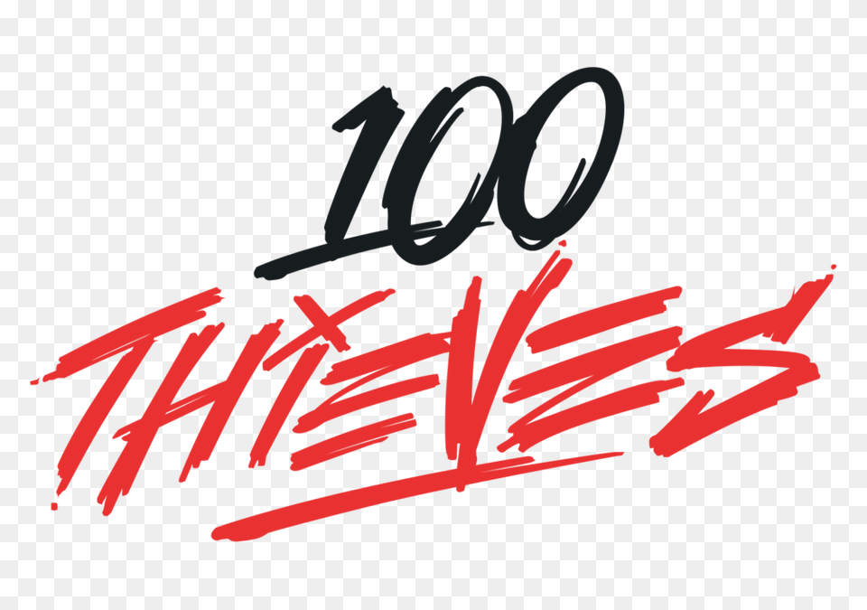 Thieves 100 Thieves Logo, Text Png