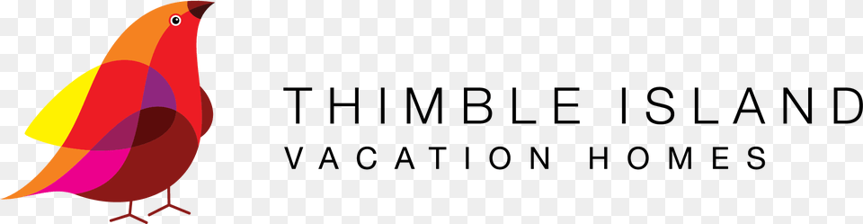 Thimble Island Vacation Homes Logo, Animal, Beak, Bird Free Transparent Png