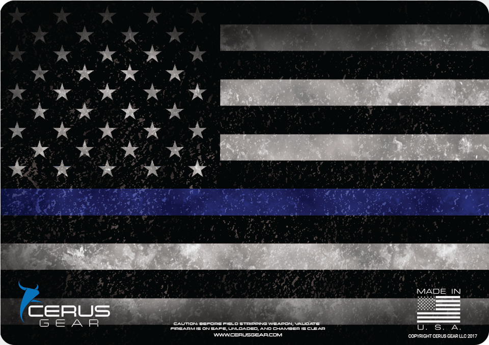 Thin Blue Line, American Flag, Flag, Nature, Night Png Image
