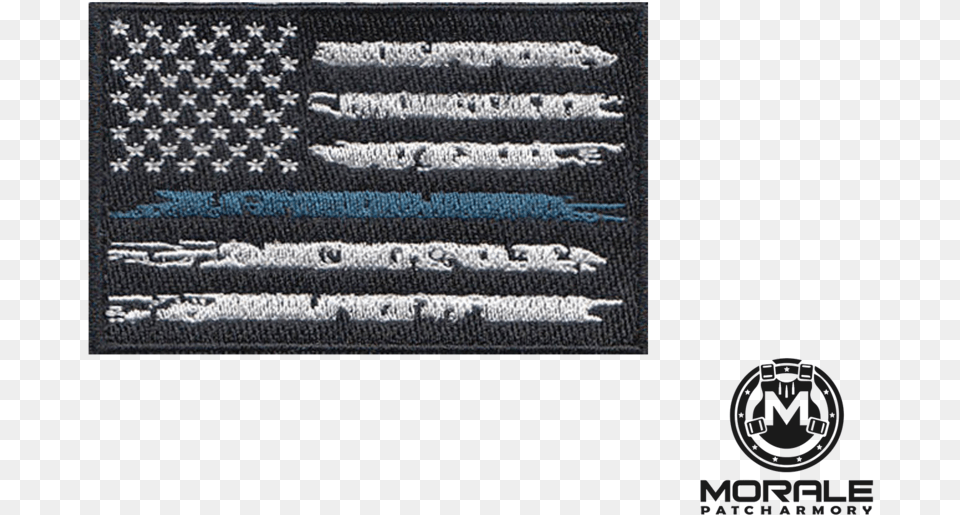 Thin Blue Line Across America Ega American Flag Patch, Home Decor, Clothing, Jeans, Pants Free Png Download
