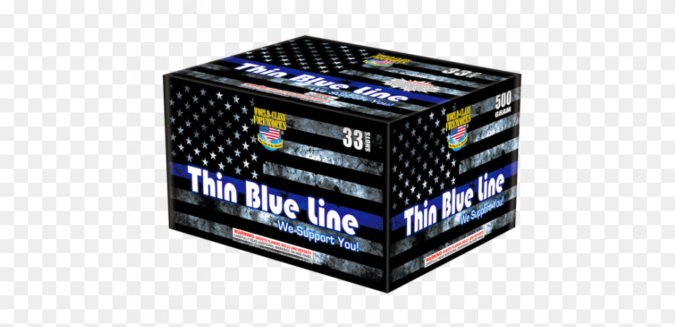 Thin Blue Line Firework, Scoreboard, Box Png