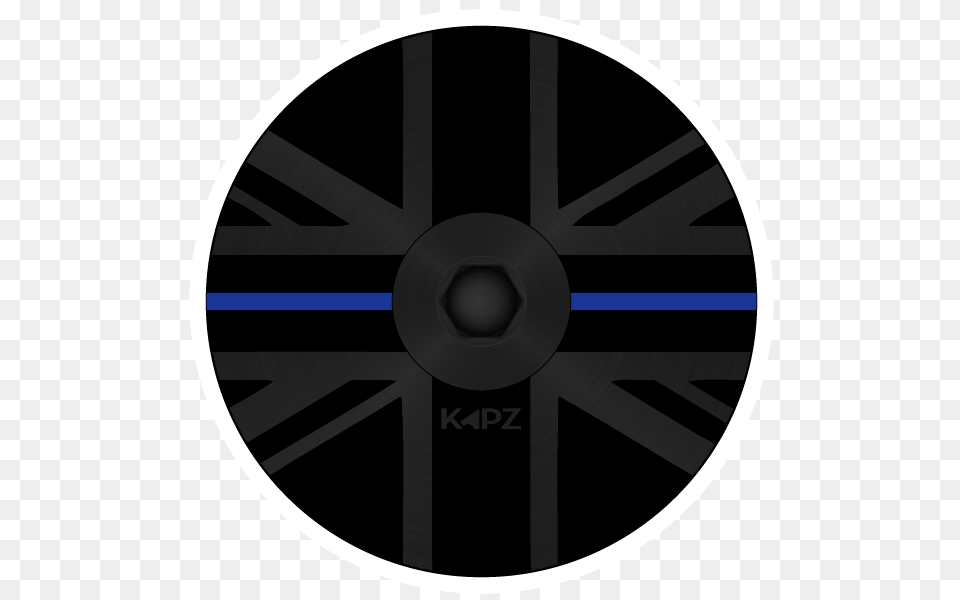 Thin Blue Line Headset Cap, Disk, Dvd Free Transparent Png