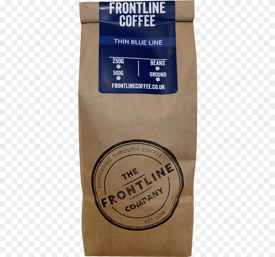 Thin Blue Line Java Coffee, Powder, Box, Cardboard, Carton Png Image