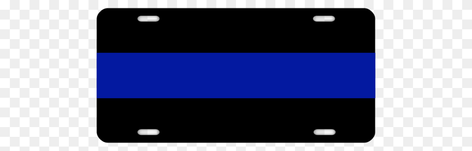 Thin Blue Line License Plate Tactical Front Liner, Blackboard Free Png