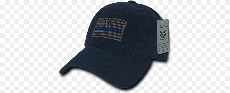 Thin Blue Line Relaxed Adjustable Cap Larger Photo Jeep Hats, Baseball Cap, Clothing, Hat Png