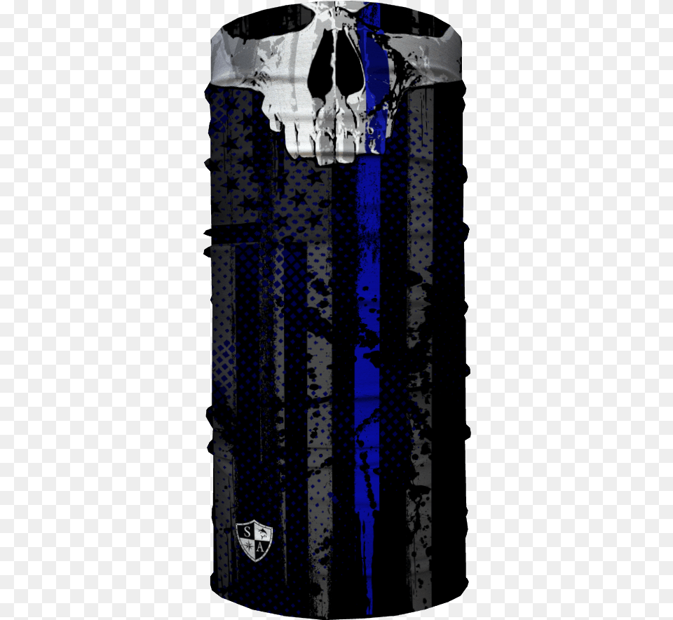 Thin Blue Line Skull Face Shield Mobile Phone Case, Astronomy, Outer Space, Adult, Bride Free Png Download