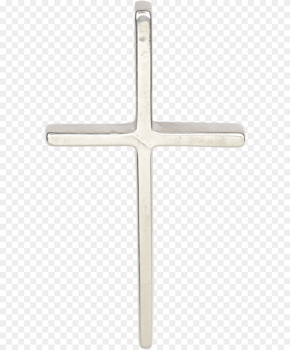 Thin Christian Polished Cross Cross, Symbol, Crucifix Free Png