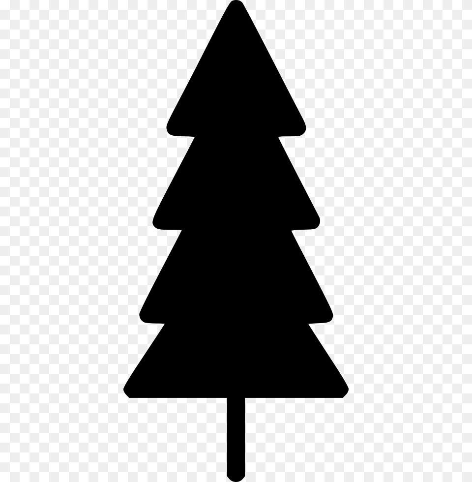 Thin Christmas Pine Tree Skinny Christmas Tree Clip Art, Silhouette, Triangle, Symbol, Clothing Free Transparent Png