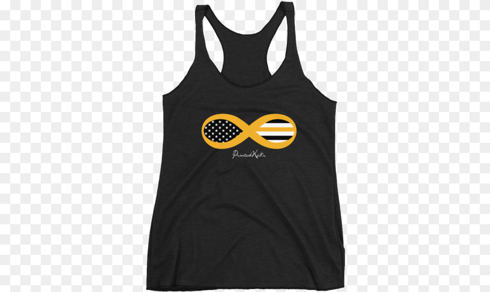 Thin Gold Line Forever Tank Top Disney Locals Womans Racerback Tank Purple Rush, Clothing, Tank Top, Adult, Male Png