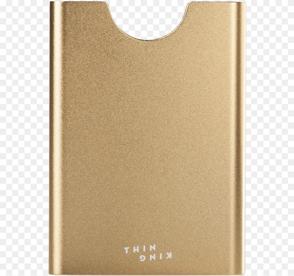 Thin King Gorditio Aluminium Card Case At Wallet Co Leather, Book, Publication, Electronics, Mobile Phone Free Png