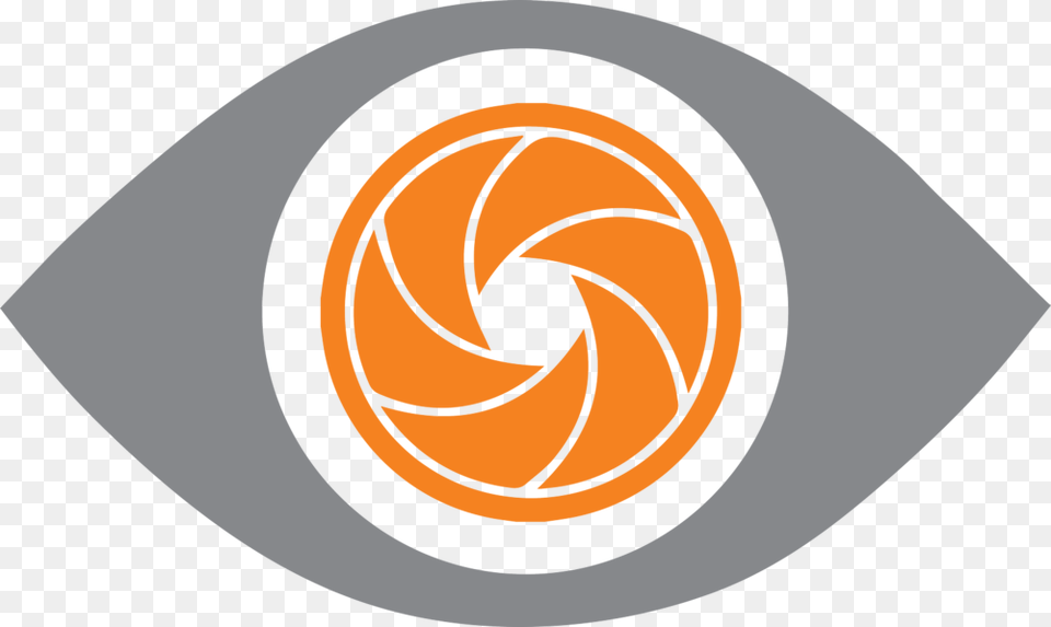 Thin Lens Eye Camera, Spiral, Coil, Logo Png Image