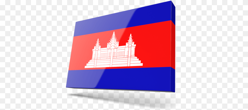 Thin Rectangular Icon Cambodia Flag Free Transparent Png