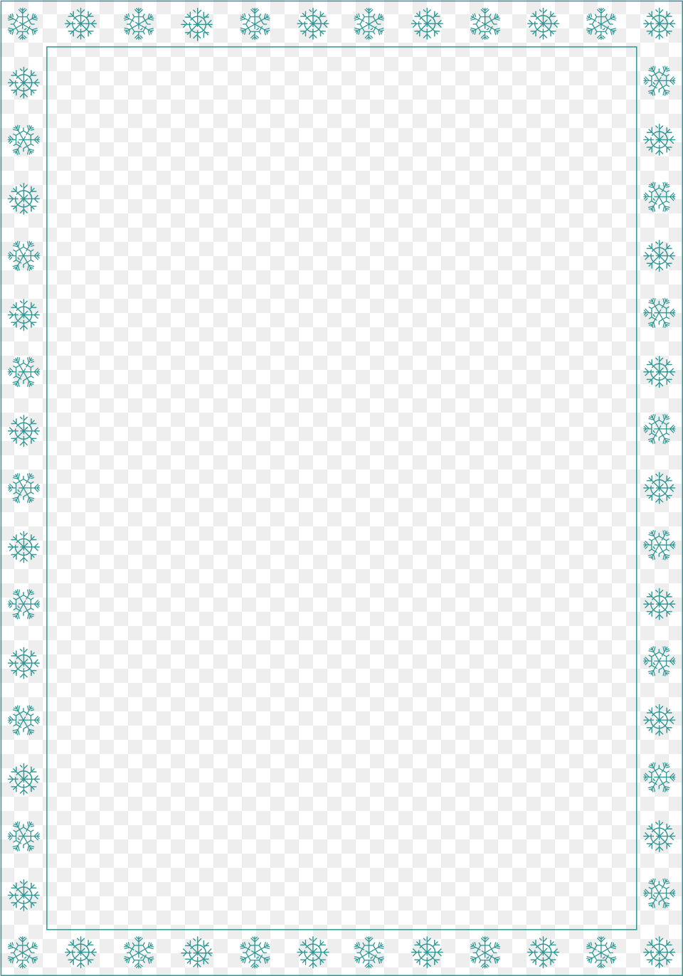 Thin Snowflake Borders Thin Borders, Home Decor, Rug, Accessories, Blackboard Free Png