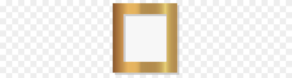 Thin Square Golden Frame, Page, Text, White Board Free Transparent Png