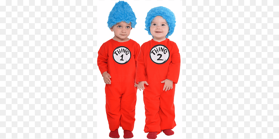 Thing 1 And Thing Elope Inc Dr Seuss39 Thing 2 Costume Sm, Clothing, Person, Boy, Child Free Png