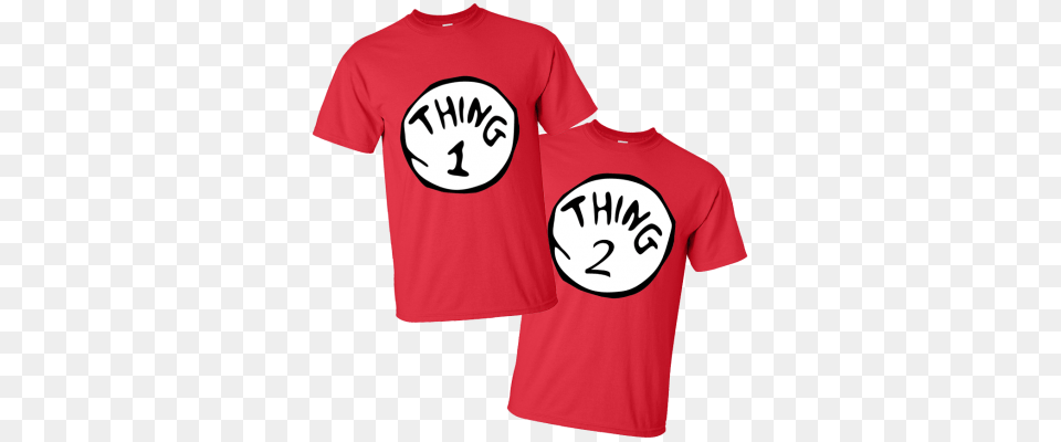 Thing 1 T Shirt Uk Thing One 1 Dr Suess Cat, Clothing, T-shirt Free Transparent Png