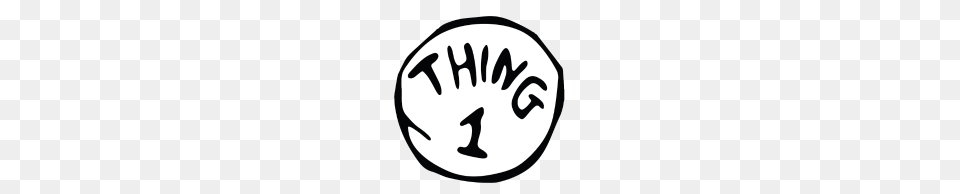 Thing Thing Thing And Thing Dr Seuss Hallo, Stencil Free Png Download