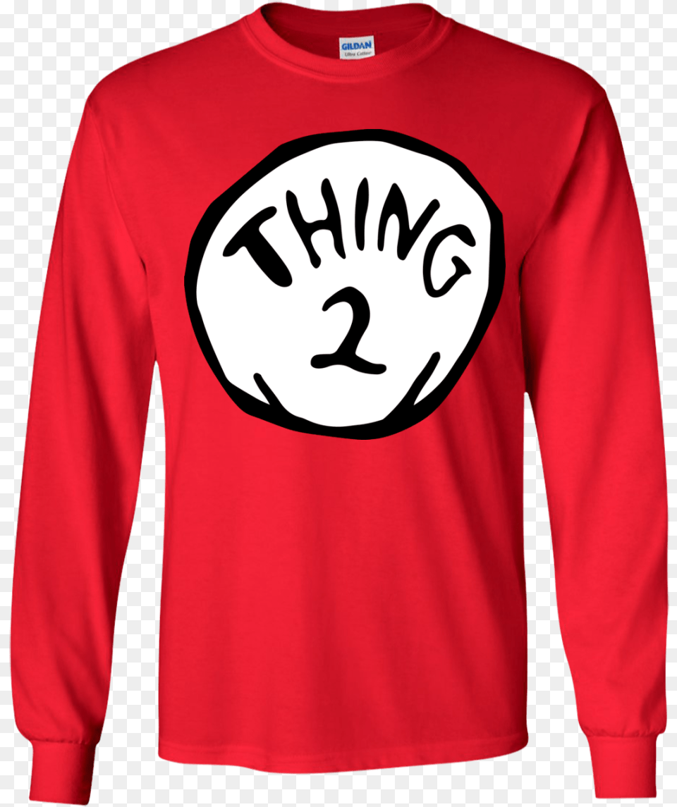 Thing Two Shirt, Clothing, Sweatshirt, Sweater, Knitwear Free Png Download