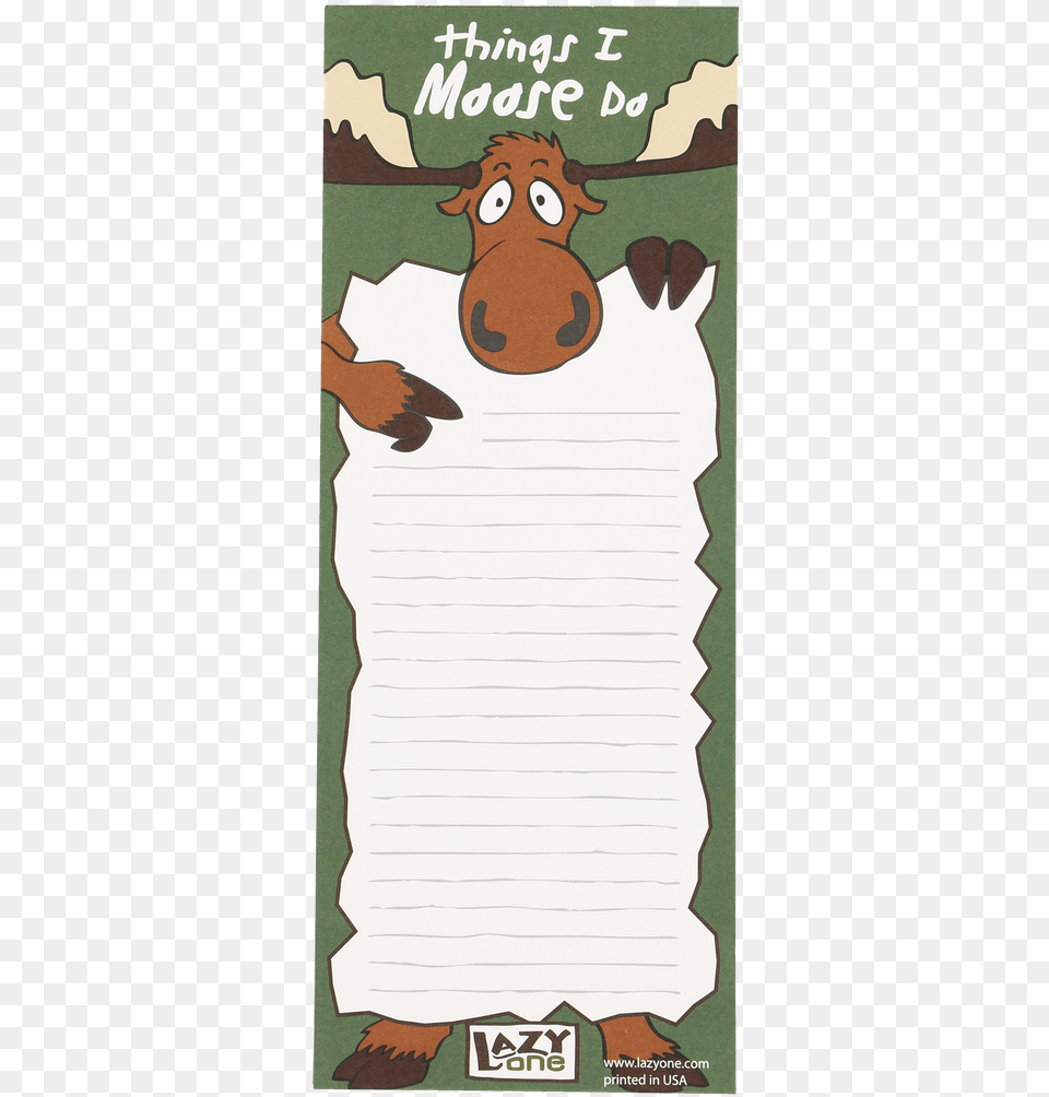 Things I Moose Do Cartoon, Page, Text, Baby, Person Png Image