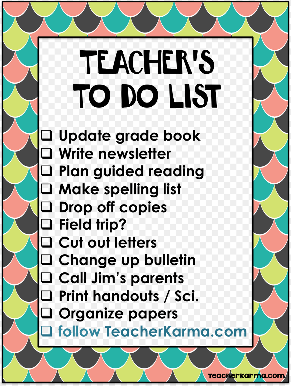 Things To Do For Teachers, Pattern, Home Decor Png Image
