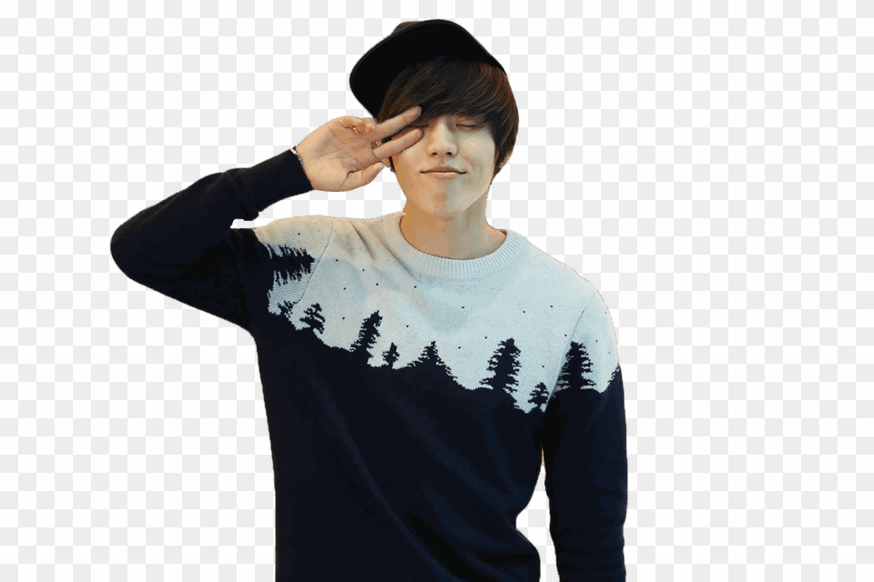 Things You Don39t Know About Jang Dong Woo Infinite Dongwoo, T-shirt, Sleeve, Clothing, Long Sleeve Free Png