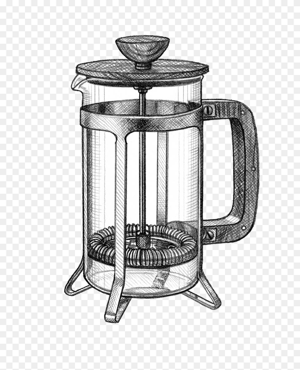 Things You Need French Press, Cup Free Transparent Png