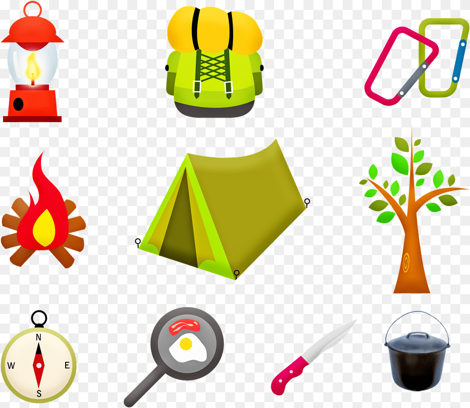Things You Take Camping Clipart Cartoons Things You Can Take Camping, Cutlery, Light, Blade, Dagger Free Transparent Png