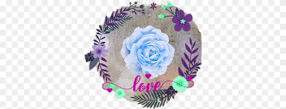 Think About Your Reltives Flower Frame 16 9, Art, Floral Design, Graphics, Pattern Png Image