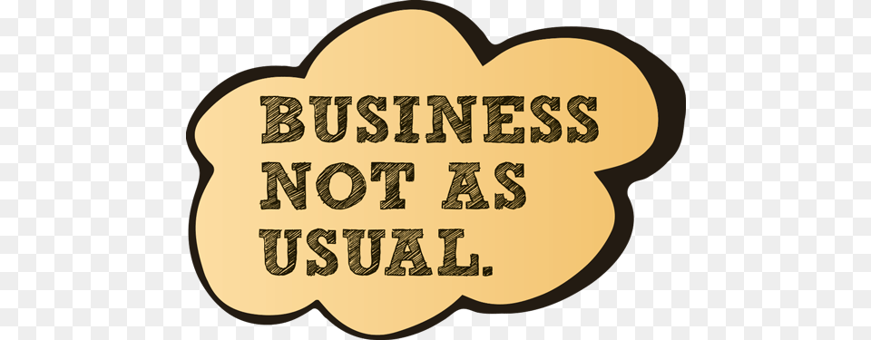 Think Differently Business Is Not As Usual, Text, Gold, Person Free Png Download