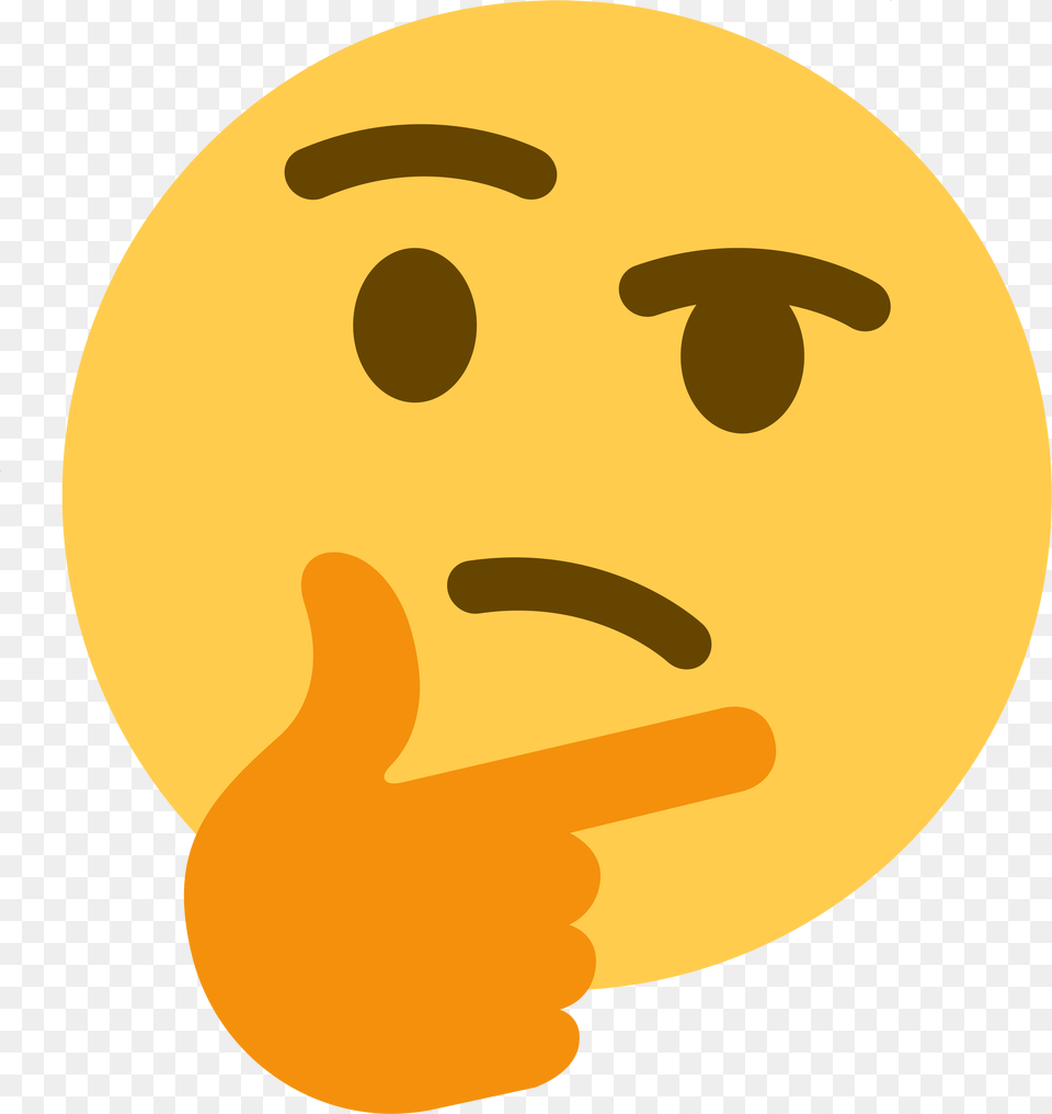 Think Emoji Discord Discord Thinking Emoji, Body Part, Finger, Hand, Person Png