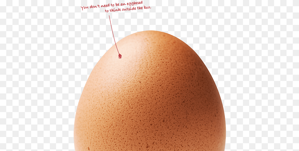 Think Knowledge Egg, Food, Person Png Image