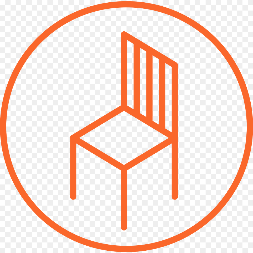 Think Orange, Furniture, Chair Free Png