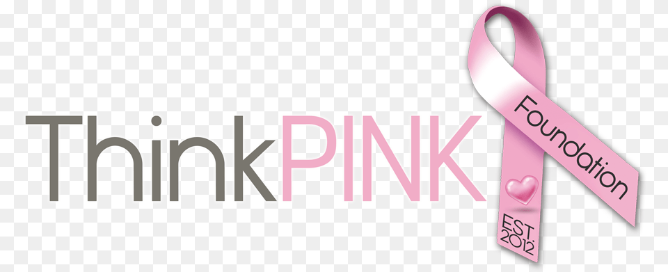 Think Pink Mountain Top Think Pink Logo Transparent, Sash Free Png Download