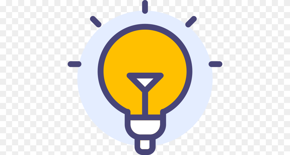 Think Tank Development Tank Toy Icon With And Vector Format, Light, Lighting, Lightbulb, Disk Free Png Download