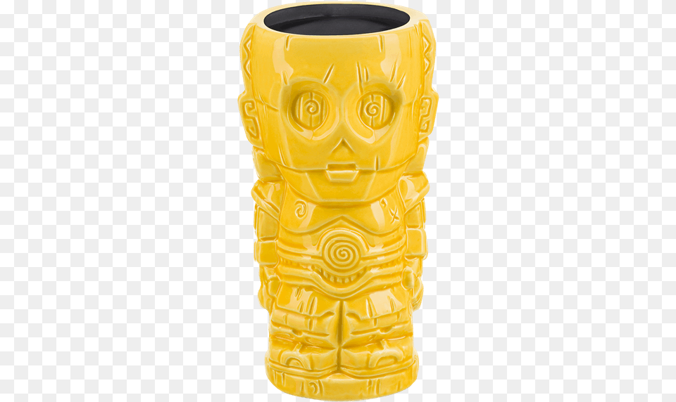 Thinkgeek Geeki Tikis 14 Ounce Ceramic Drinking Mug, Architecture, Emblem, Pillar, Symbol Png