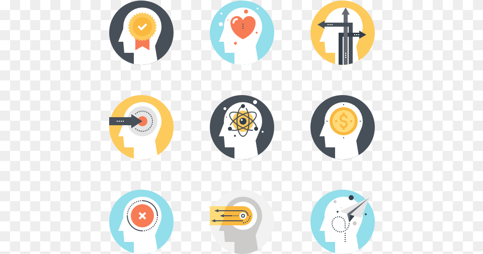 Thinking And Brain Process Brain Thinking Icon Transparent Background Png