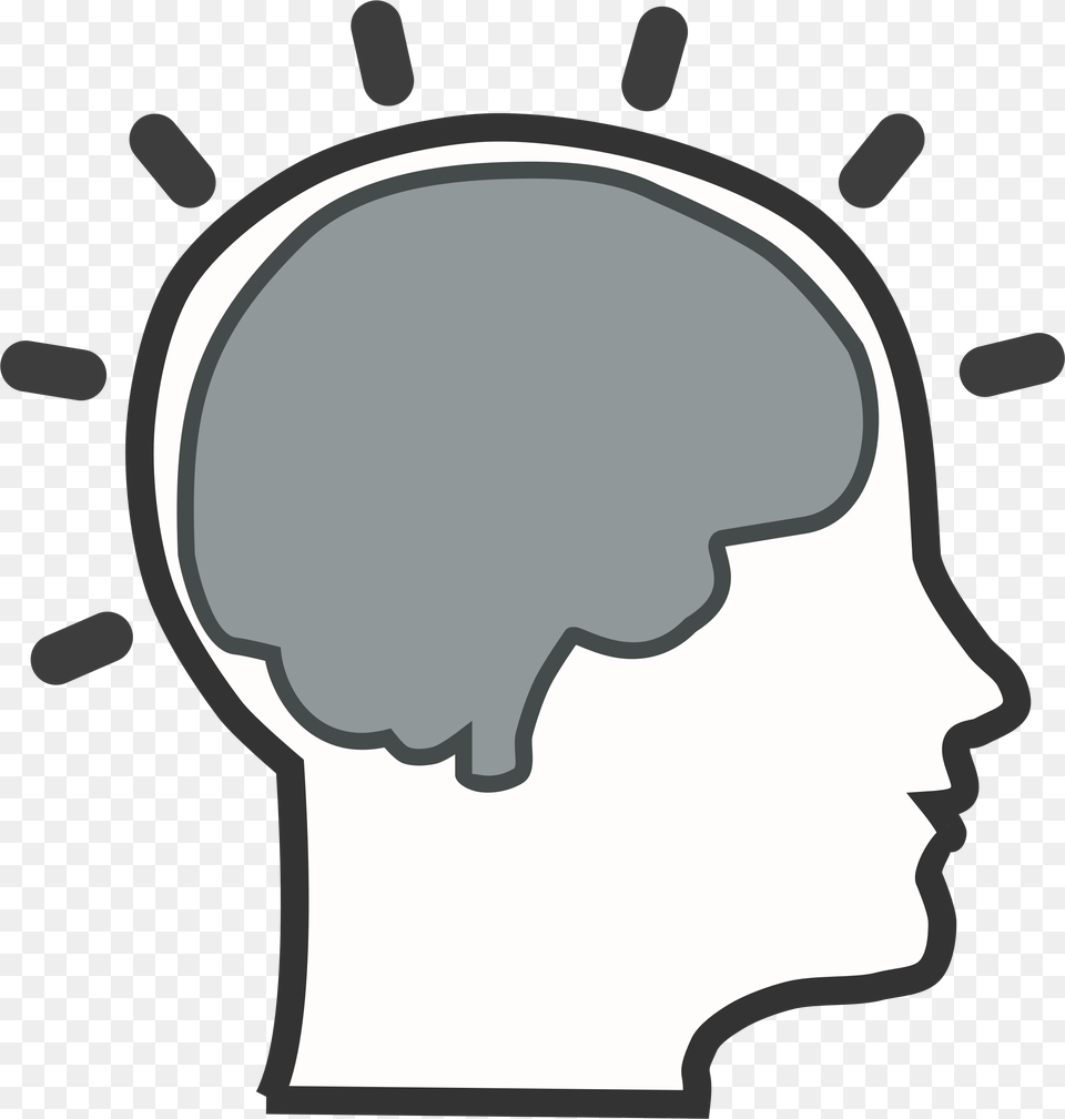 Thinking Brain Clipart For Kids Png Image