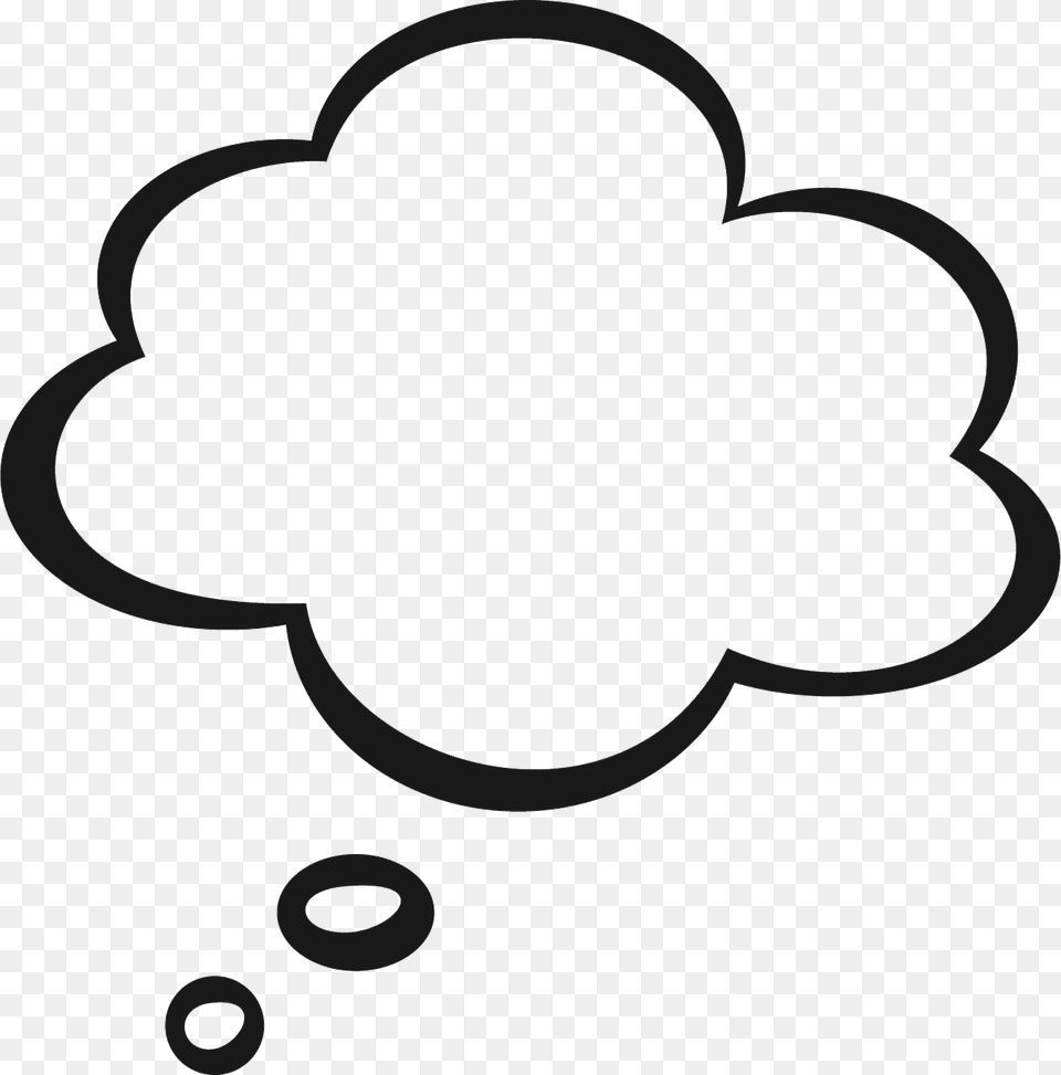 Thinking Bubble Cliparts, Silhouette, Smoke Pipe Png