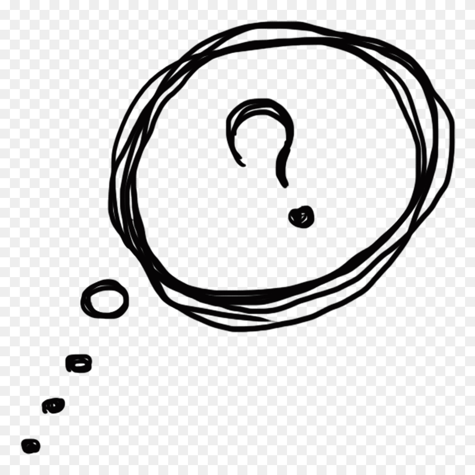 Thinking Bubble Symbol, Green Png