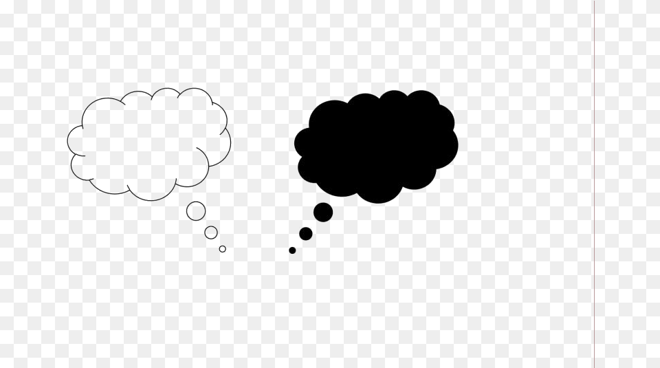 Thinking Cloud Illustration, Flower, Plant Free Png Download