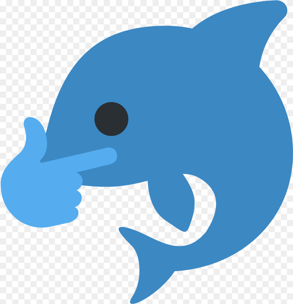 Thinking Emoji Image Emoji, Animal, Dolphin, Mammal, Sea Life Free Png Download