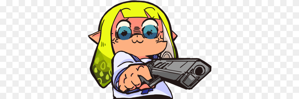 Thinking Emoji These Could Be Better But Tumblr Splatoon Discord Emojis, Weapon, Firearm, Handgun, Gun Png