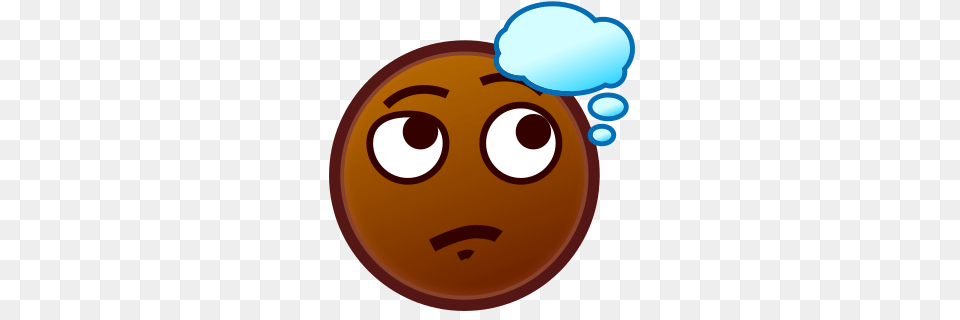 Thinking Face, Food, Sweets, Head, Person Free Transparent Png